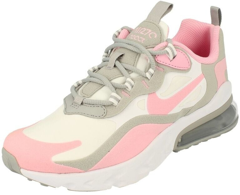 Nike air max 270 react pink and grey shop
