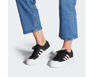 Shop Adidas Nizza Platform Women Core Black Cloud White Cloud White from 44.99 Today Best Deals on idealo