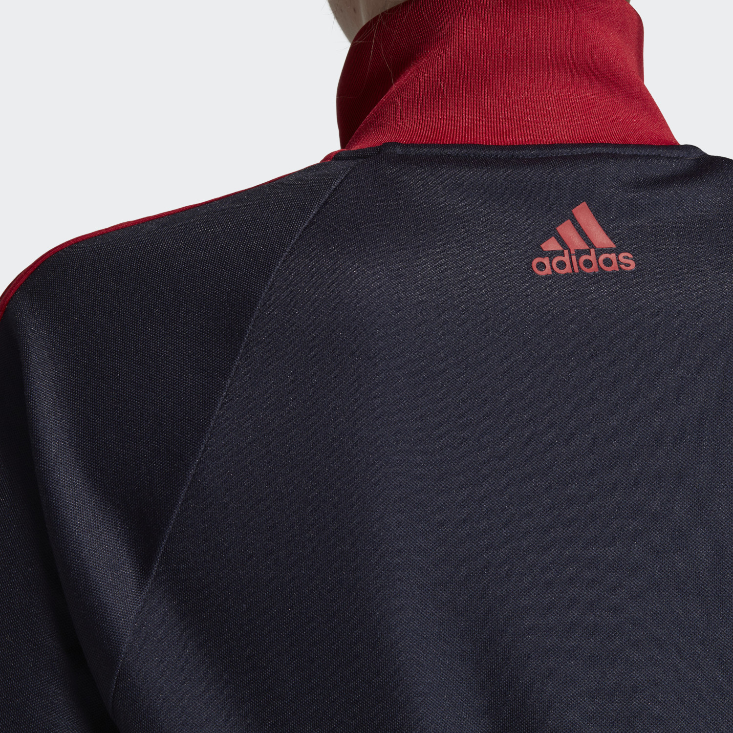 Adidas tricot snap jacket clearance
