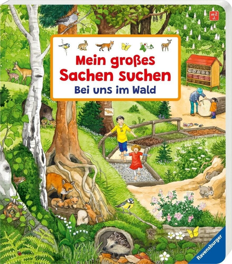 Mein großes Sachen suchen: Bei uns im Wald (Susanne Gernhäuser) (9783473438433) (ISBN: 9783473438433)