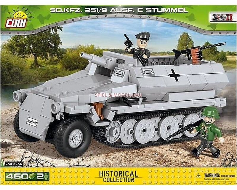 Cobi Sd.Kfz.251/9 Ausf.C Stummel (2472)