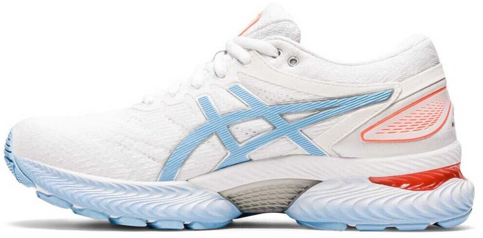 Asics nimbus 22 womens white sales