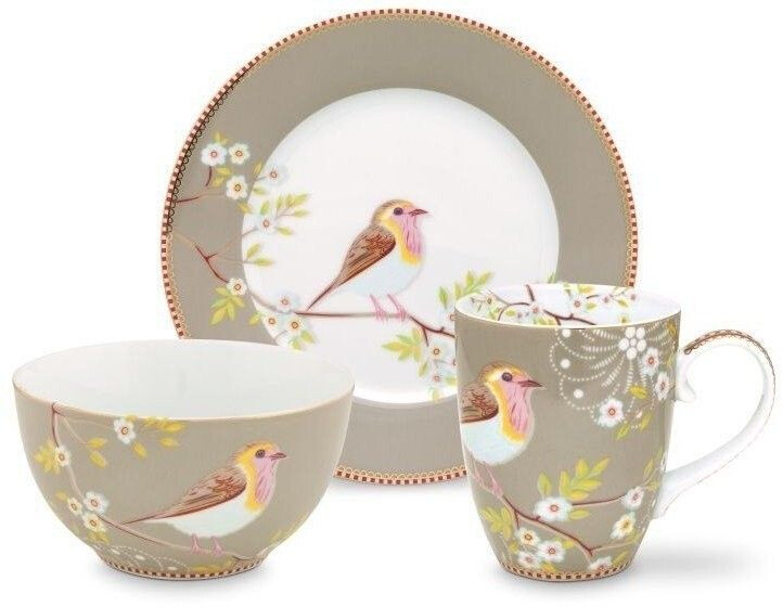 PiP Studio Early Bird breakfast set (3 pieces)