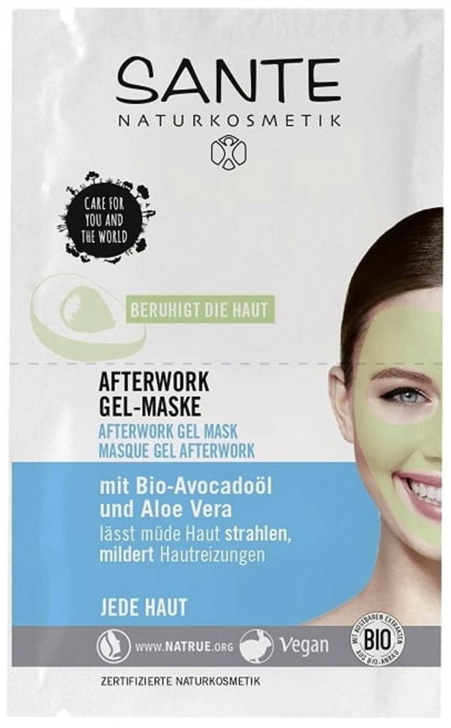 Sante Afterwork Gel-Mask (2x4ml)