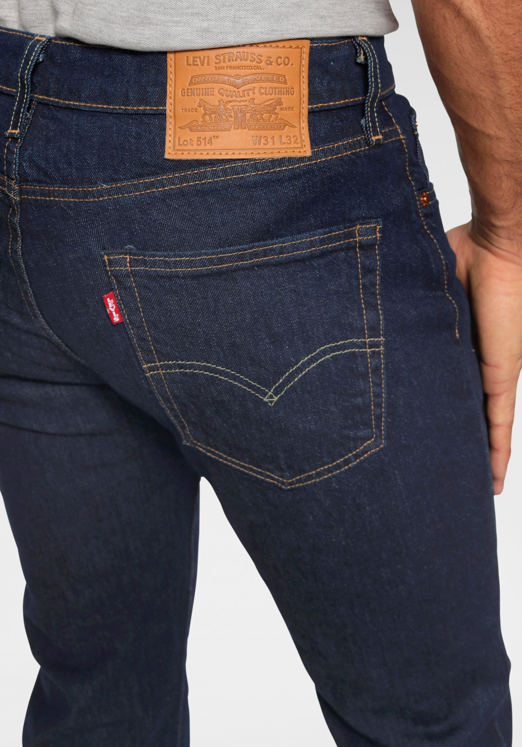 Buy Levi's 514 Straight Fit Jeans chain rinse from £50.00 (Today ...