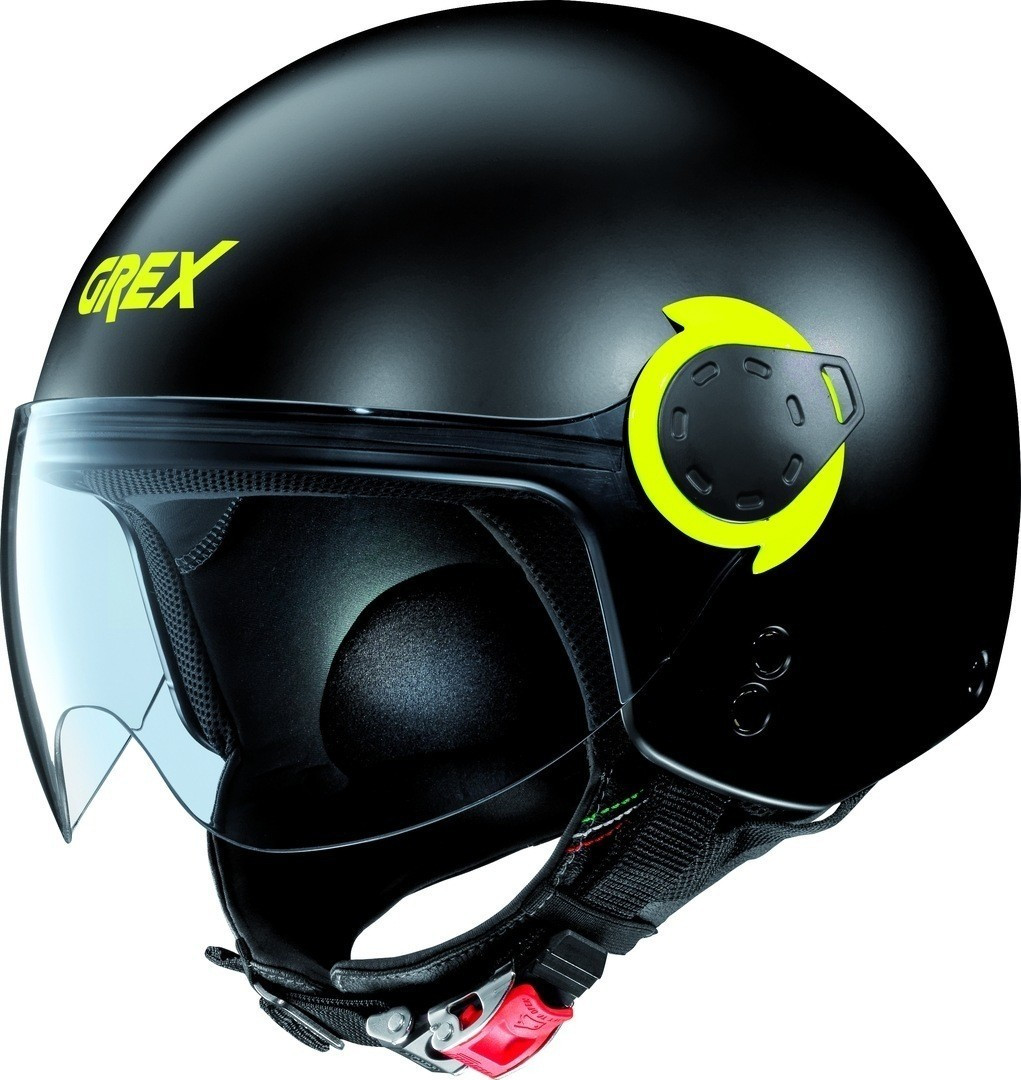 Photos - Motorcycle Helmet Grex G3.1 Couplè Flat Black 10 