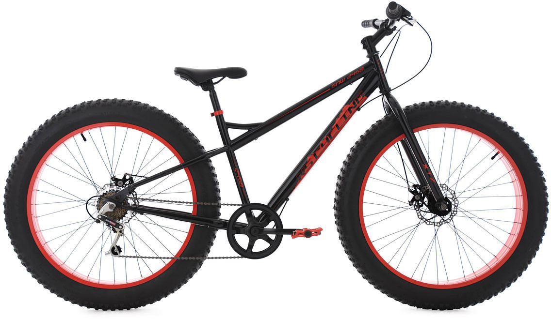 KS Cycling Fatbike (26) black-red
