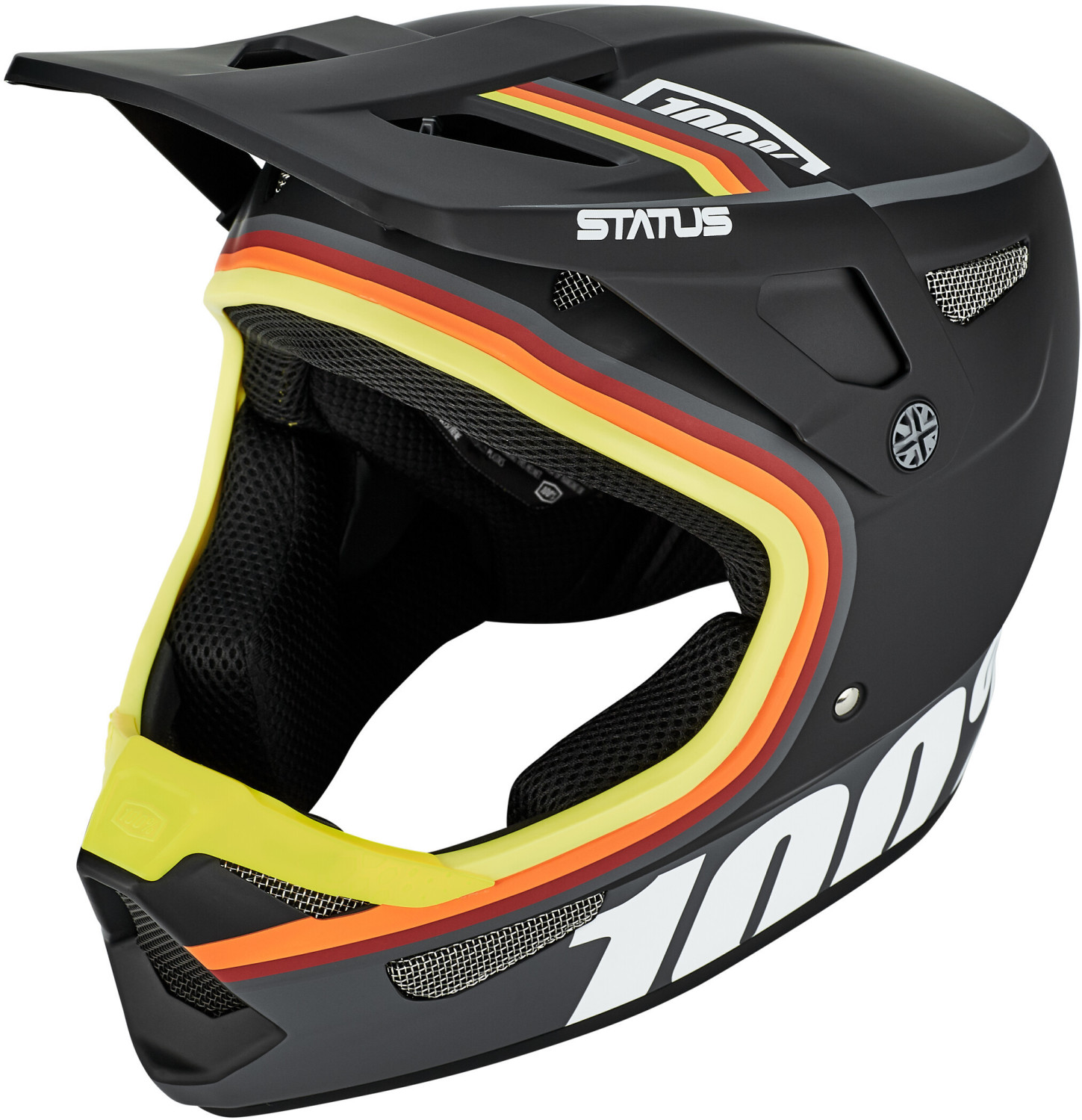 100% Status DH/BMX black-grey
