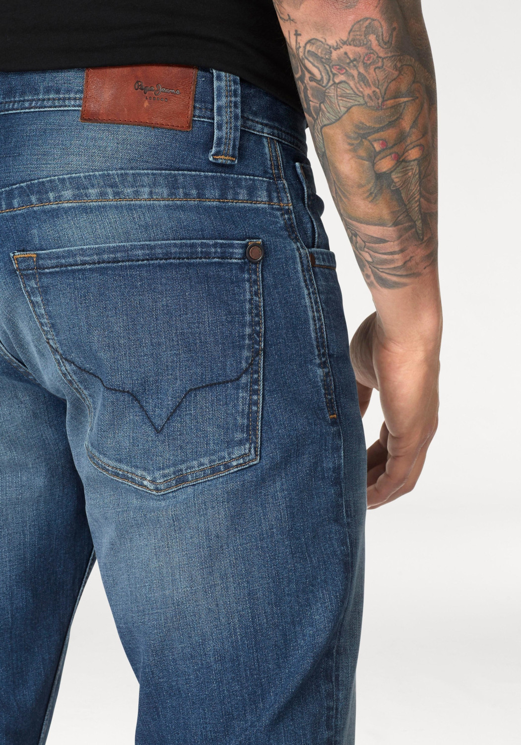 Pepe Jeans Cash Regular Fit Jeans mid blue used (PM200124Z234) ab 79,30 € |  Preisvergleich bei