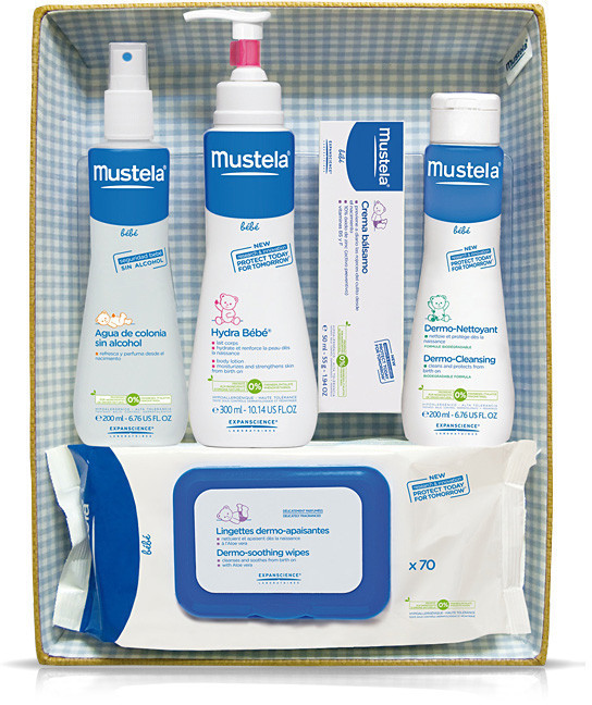 Mustela Baby Basket Blue