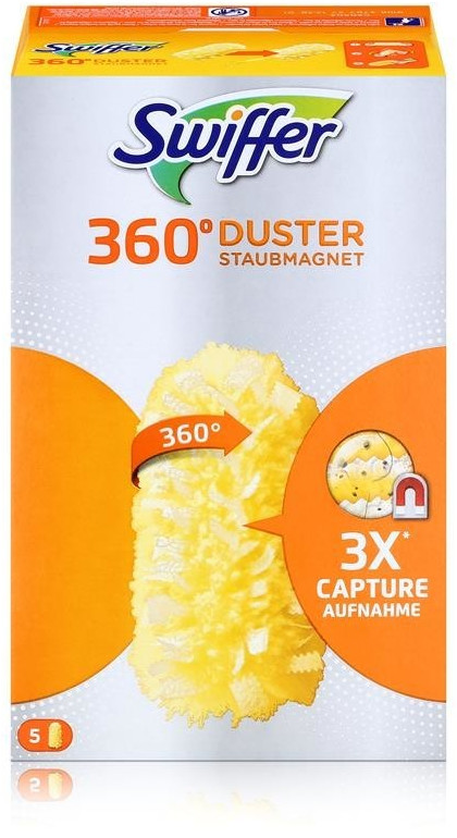 SWIFFER Duster Plumeau nettoyage 3D 360 - Recharges 5 unités - Cdiscount Au  quotidien