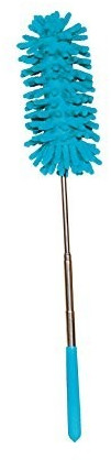 Je Cherche une Idée Plumeau télescopique rose vert bleu violet - 69 cm ( ME2174)
