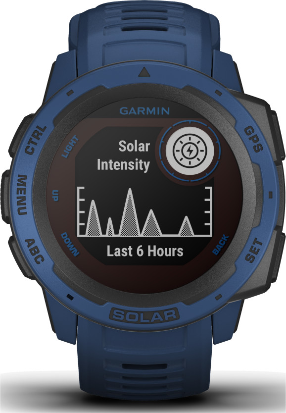 garmin instinct solar tidal blue