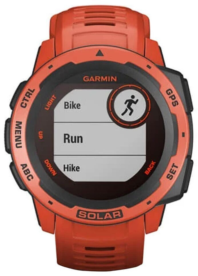 Garmin Instinct Solar Flame Red desde 289 43 Ofertas de Garmin en idealo