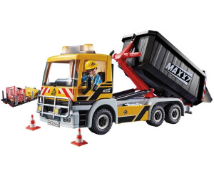 Camion de travaux / chantier + accessoires Playmobil Très bon état