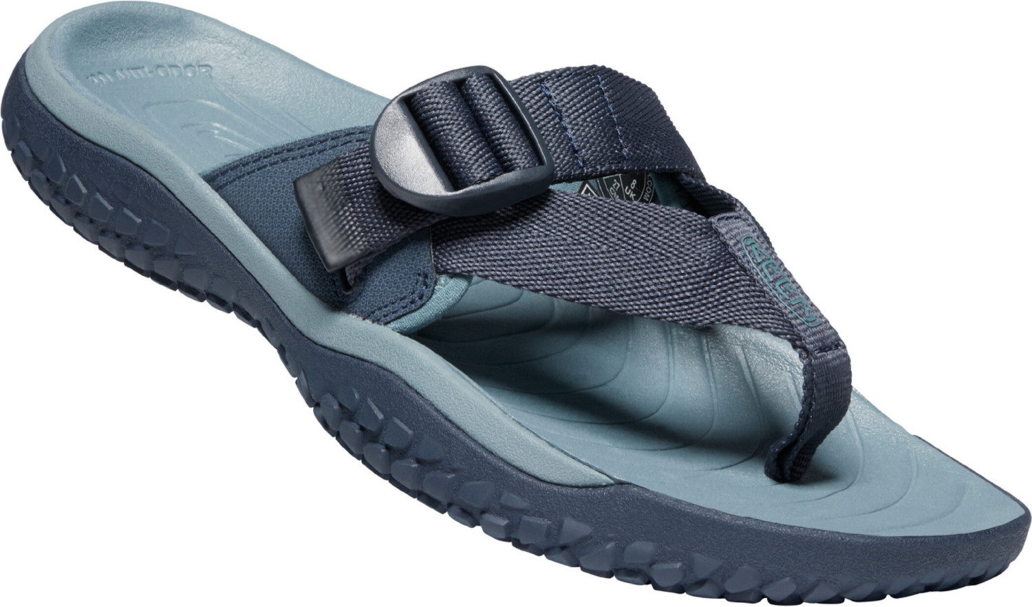 Keen Solr Toe Post Sandals navy/stormy weather