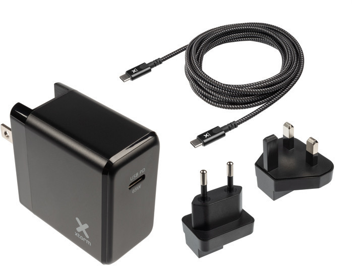 Xtorm XA031 - Volt Laptop Travel Charger USB-C PD (65W) + USB-C Cable