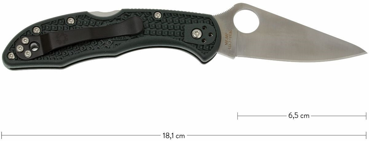 Spyderco Delica 4 ZDP-189 British Racing Green