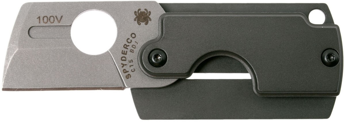 Spyderco Dogtag Grey Gen4, Serge Panchenko Design
