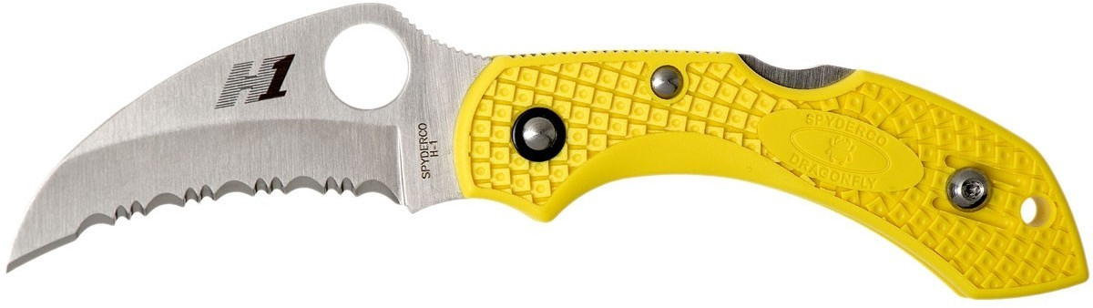 Spyderco Dragonfly 2 Salt Hawkbill serrated