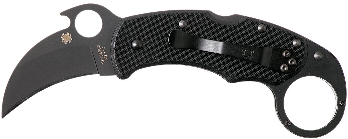 Spyderco Karahawk Black