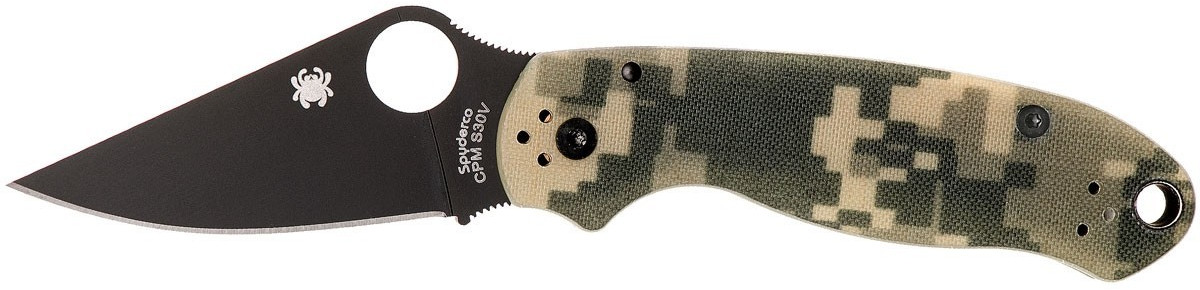 Spyderco Para 3 Camo Black