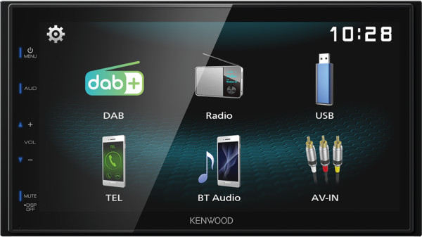 Kenwood DMX-125DAB (für Golf, Passat, Touran), Bild 2