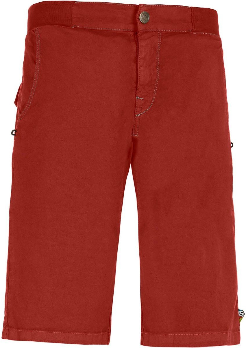 E9 Kroc Flax Shorts  brick