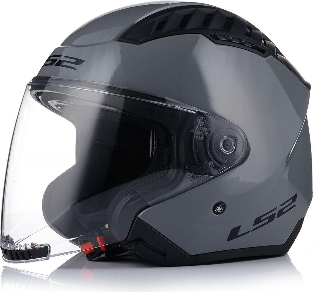 Casco Jet LS2, Casco Moto Jet Airflow Solid White, XS Cascos Jet