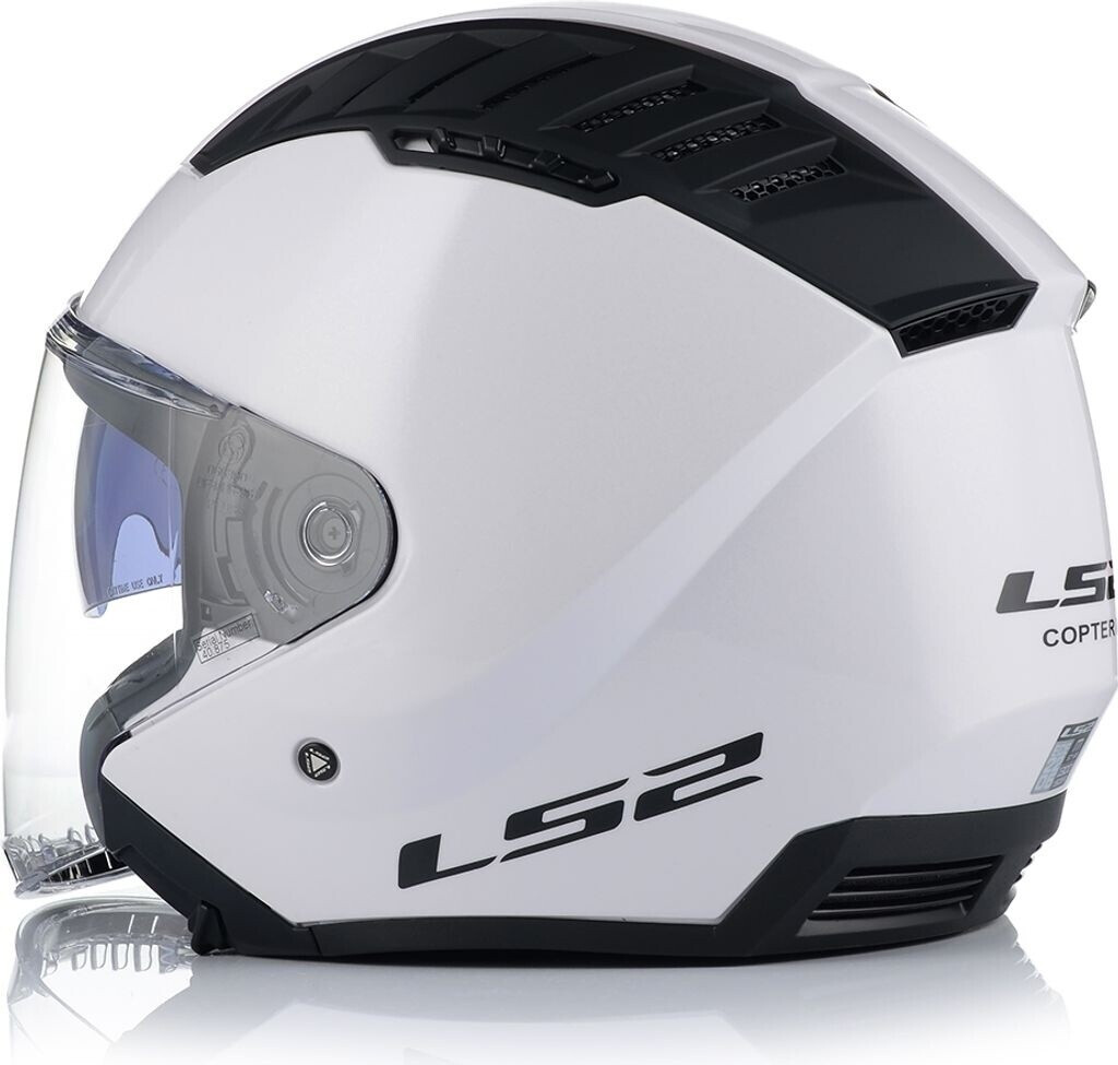 LS2 OF600 Copter Solid blanc