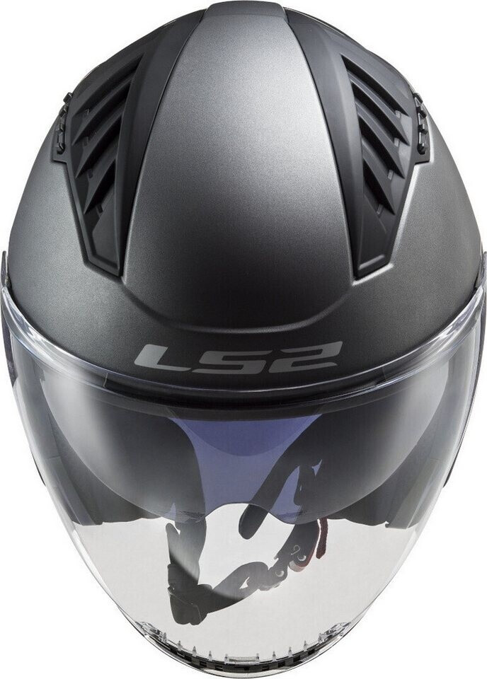 LS2 Copter OF600 Solid Matt Titanium