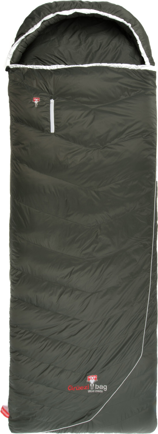 Grüezi Bag Biopod DownWool Summer Comfort Deep Forest LZ