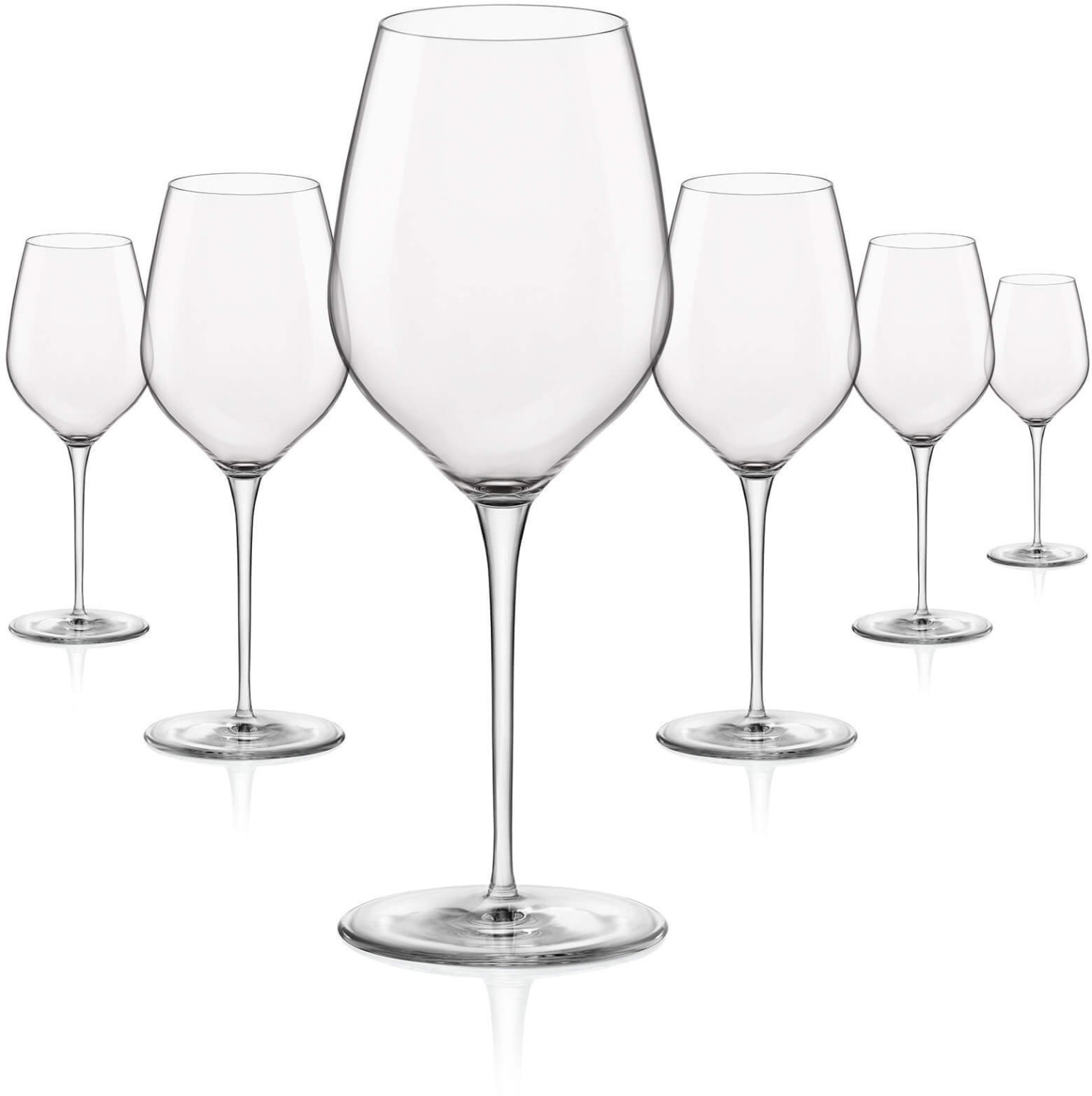 Bormioli Rocco Inalto Wine Glasses Small (6 pcs)