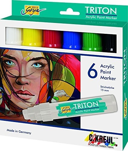 C. Kreul Triton Acrylic Paint Marker 15mm Set