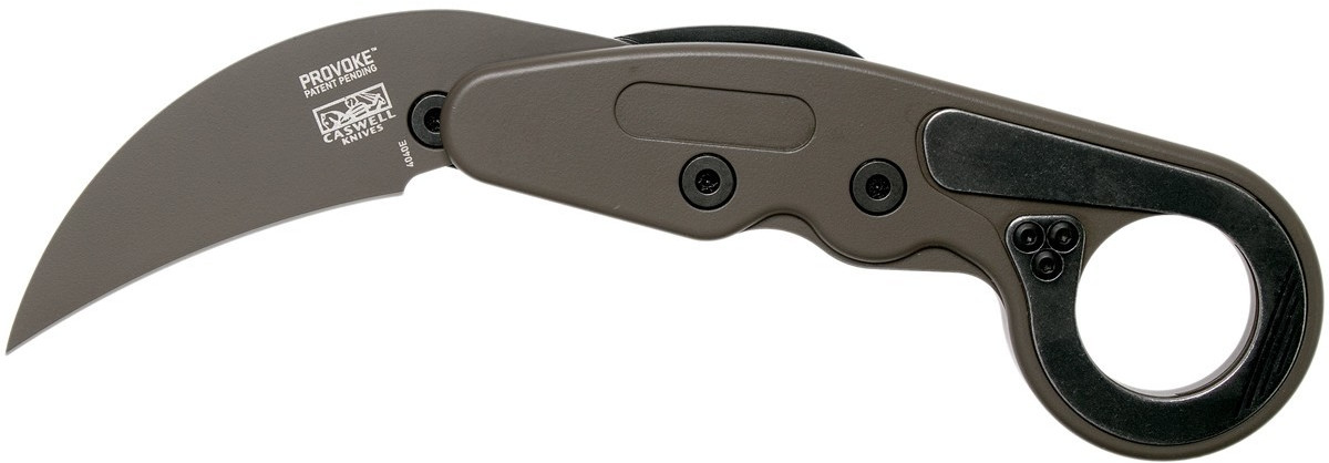 CRKT Provoke 4040E Earth Kinematic Karambit - Joe Caswell Design