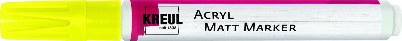 C. Kreul Acryl Matt Marker Medium yellow