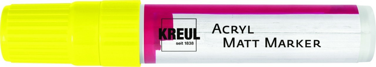 C. Kreul Acryl Matt Marker XXL yellow