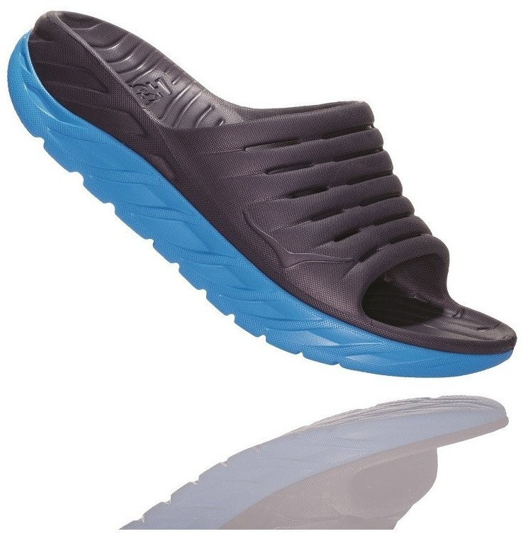 Hoka One One Ora Recovery Slide 2 ebony/dresden blue