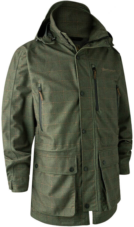Deerhunter PRO Gamekeeper Breeks - Pantaloni Da Caccia In Tweed, Traspiranti, Colore Peat