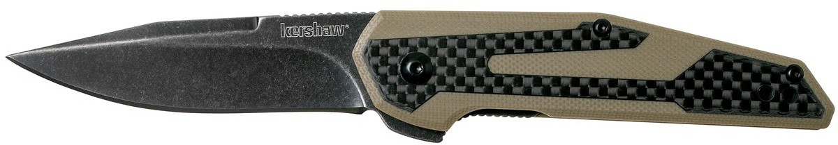 Kershaw Fraxion tan blackwash - Jens Anso Design