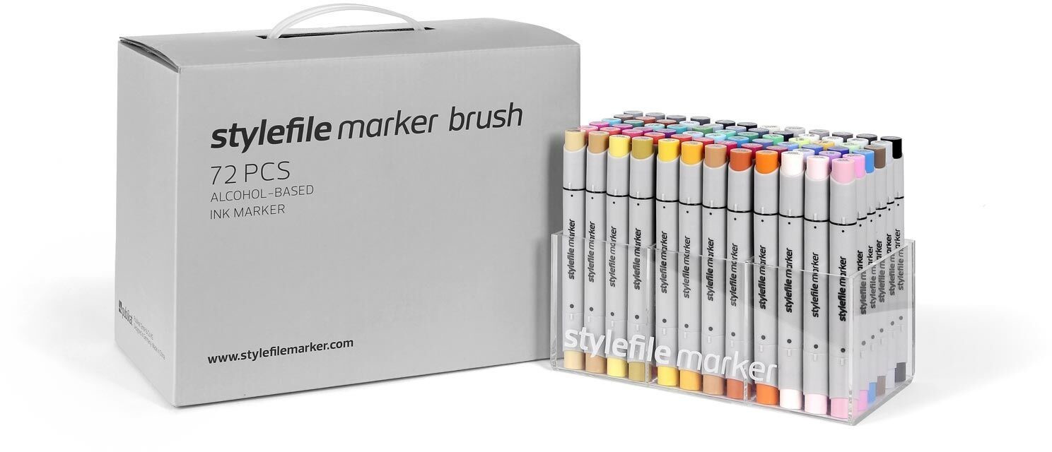 stylefile marker Brush 72er Set Main