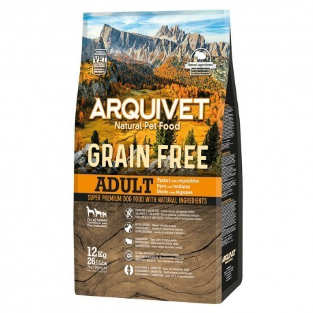Arquivet Dog grain free adult turkey with vegetables
