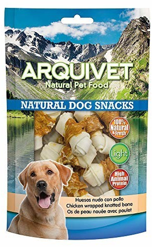 Arquivet chicken wrapped knotted bone 100 g