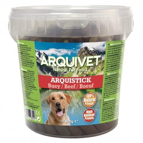 Arquivet Arquistick beef and rice 800 g