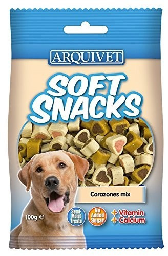 Arquivet Soft Snacks hearts mix 100 g