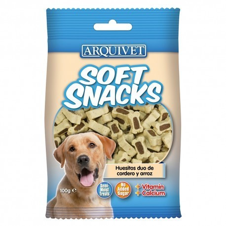 Arquivet Soft Snacks duo bones lamb and rice 100 g