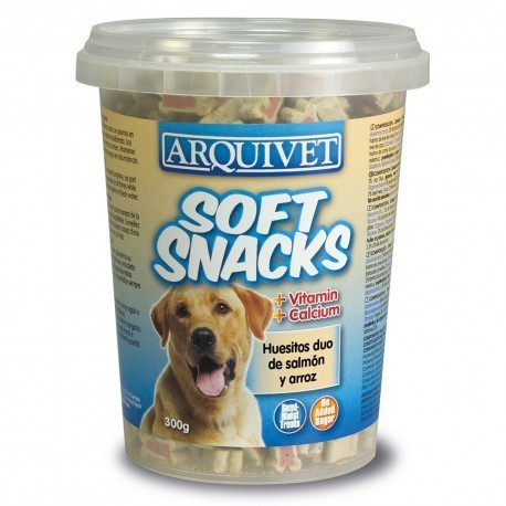 Arquivet Soft Snacks duo bones salmon and rice 300 g