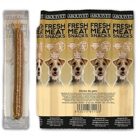 Arquivet Fresh Meat Dog Snacks duck sticks 80 g