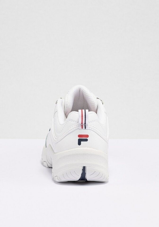 fila strada low white