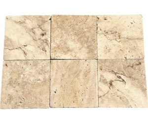 Flairstone Travertin Terrassenplatte Assos 20 3 X 20 3 X 3 Cm Ab 1 65 Preisvergleich Bei Idealo De
